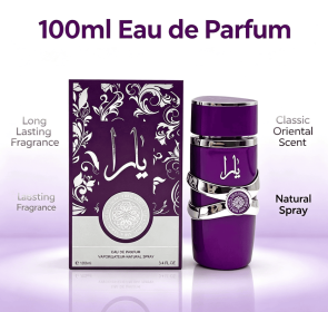 Luxurious Arabic-style unisex fragrance. Herbal scent with rich, warm Oriental notes that linger long. 3.4-ounce portable daily fragrance