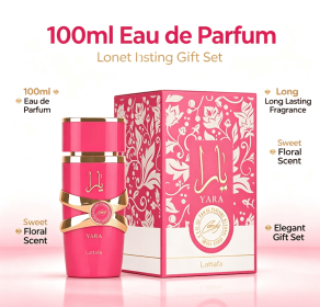 Arabian Style Fruity Floral Scent Perfume, 3.4oz Long Wear Natural Mist Fragrance