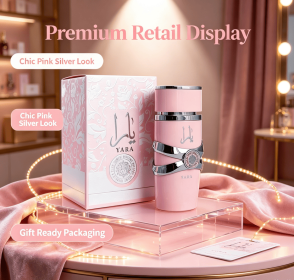Arabian Style Sweet Tropical Vanilla Scent Perfume for Women, 3.4oz All-Day Long Wear Fragrance Mist