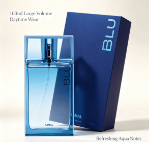 Men Eau de Parfum 100ml, Fresh Woody Ocean Scent Long Lasting Fragrance Spray, Daily Casual Cologne for Men Gift Set
