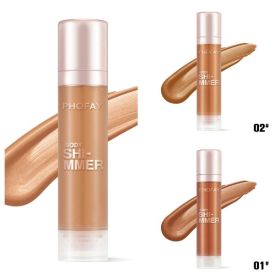 PHOFAY Body Shimmer Oil (Option: 1PCS-Set)
