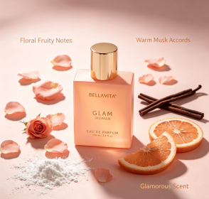 Women's Eau de Parfum 100ml Elegant Floral Fruity Fragrance Long Lasting Perfume Matte Blush Pink Square Bottle Luxury Daily Gift Fragrance For L (style: Neutral fragrance Fresh fragrance)